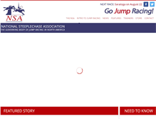 Tablet Screenshot of nationalsteeplechase.com